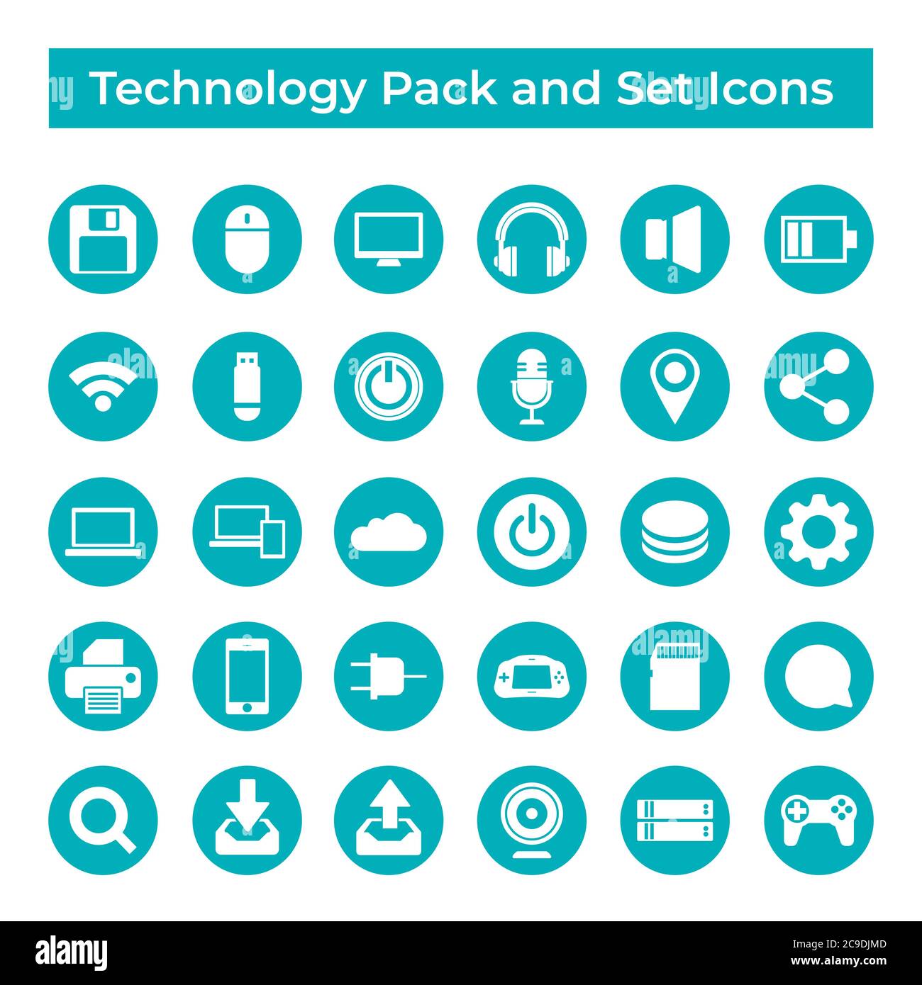 Set Of Icons, Quality Universal Pack, Big Icon Collection Vector Design ...