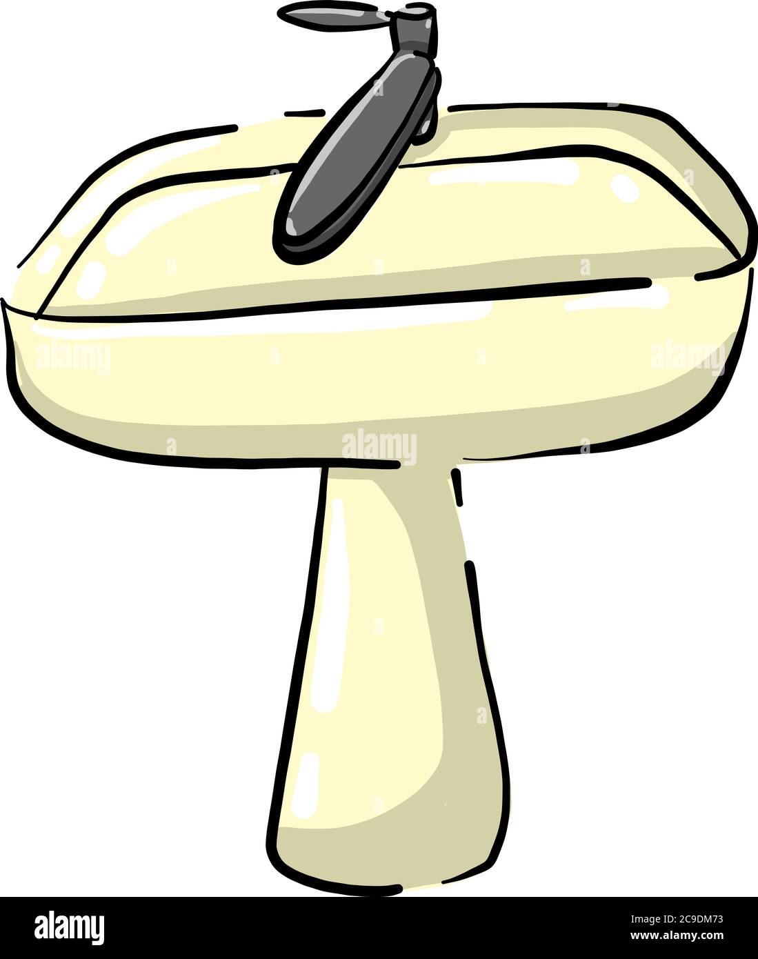 Furniture on clean white Stock Vector Images - Alamy