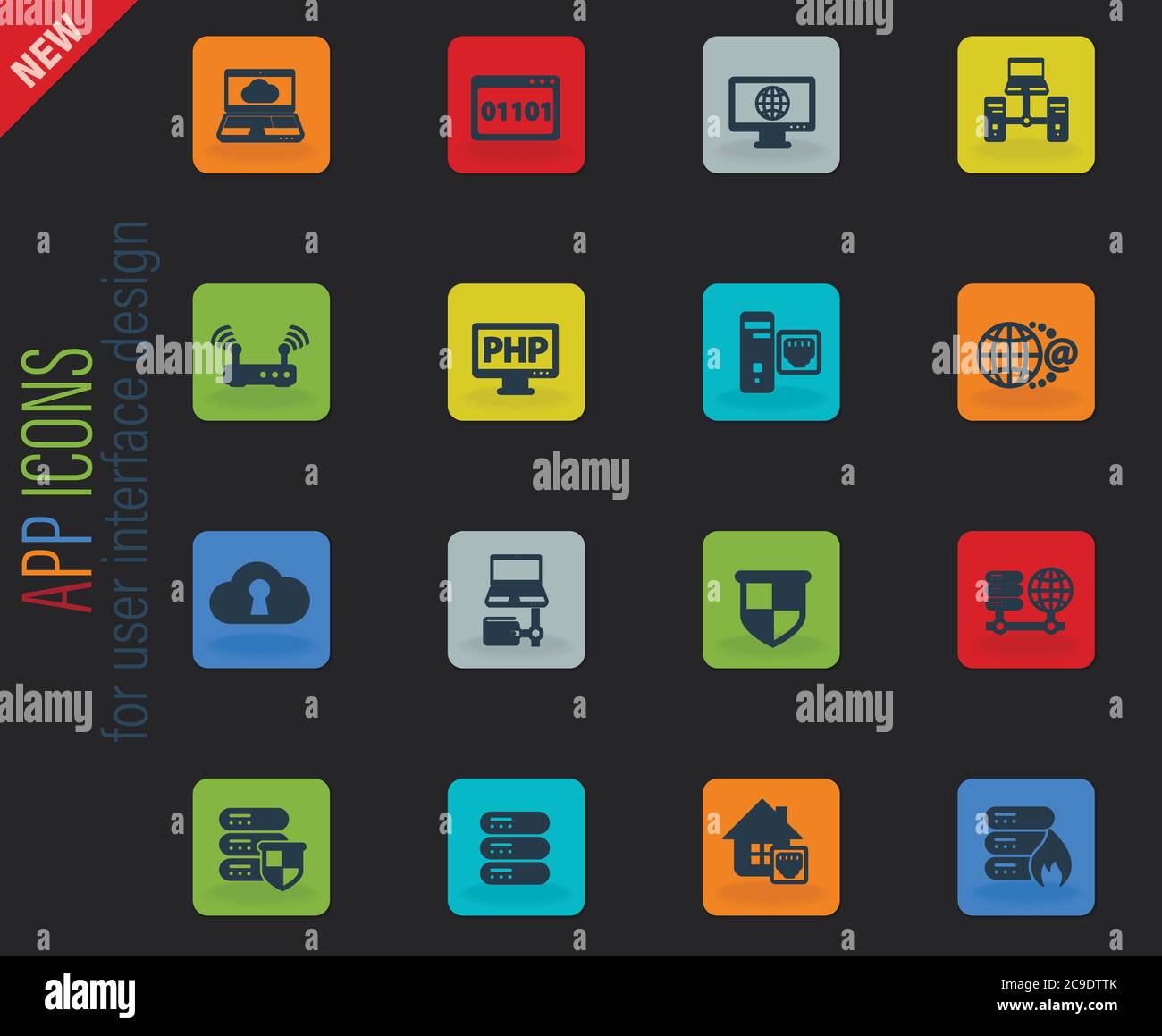 Mainframe computer server Stock Vector Images - Alamy