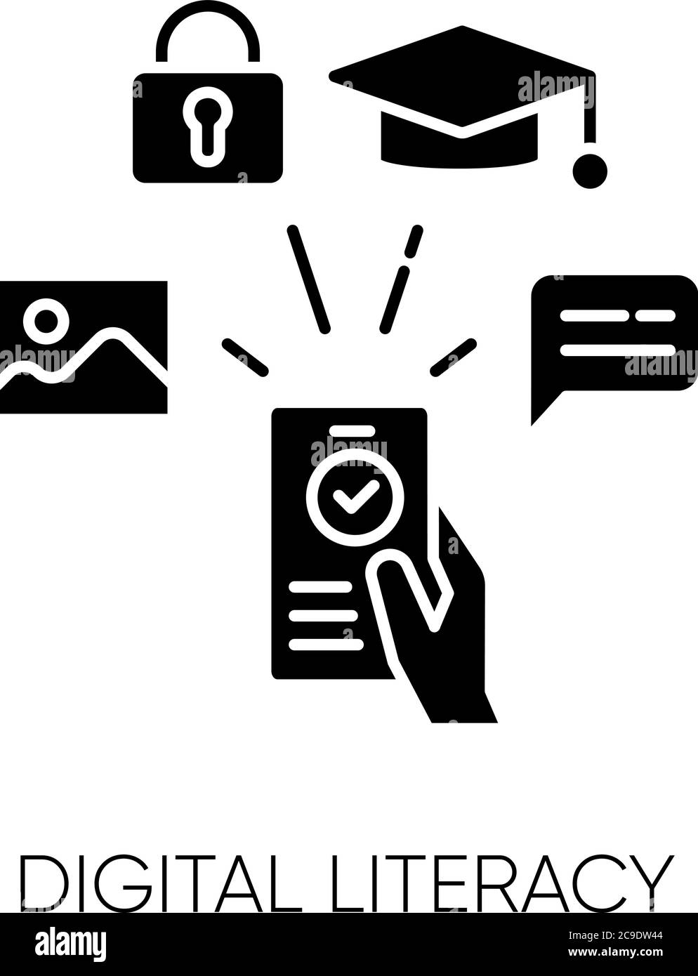 Digital literacy Black and White Stock Photos & Images Alamy