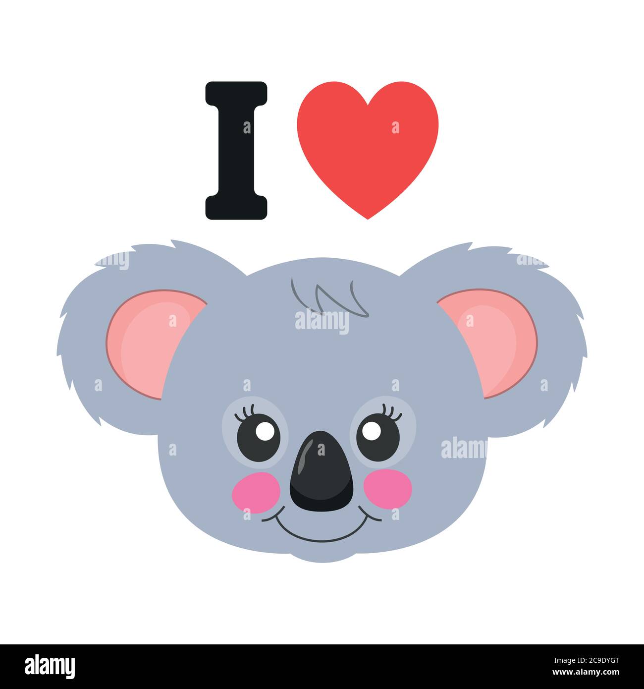 Cute cartoon Koala teddy with heart. I love you Stock Vector Image & Art - Alamy Cute cartoon Koala teddy with heart. I love you Stock Vector Image & Art - Alamy