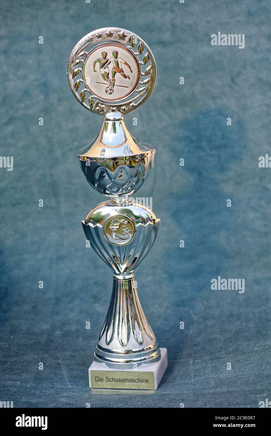 Fußball Pokal Stock Photo