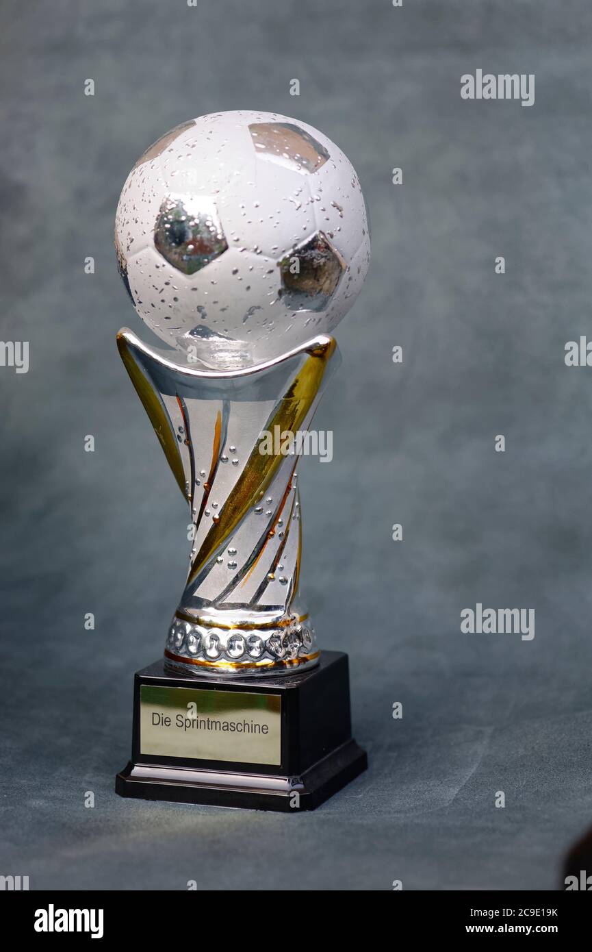 Fußball Pokal Stock Photo