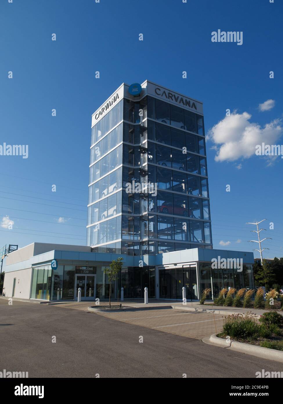 Car vending tower hires stock photography and images Alamy