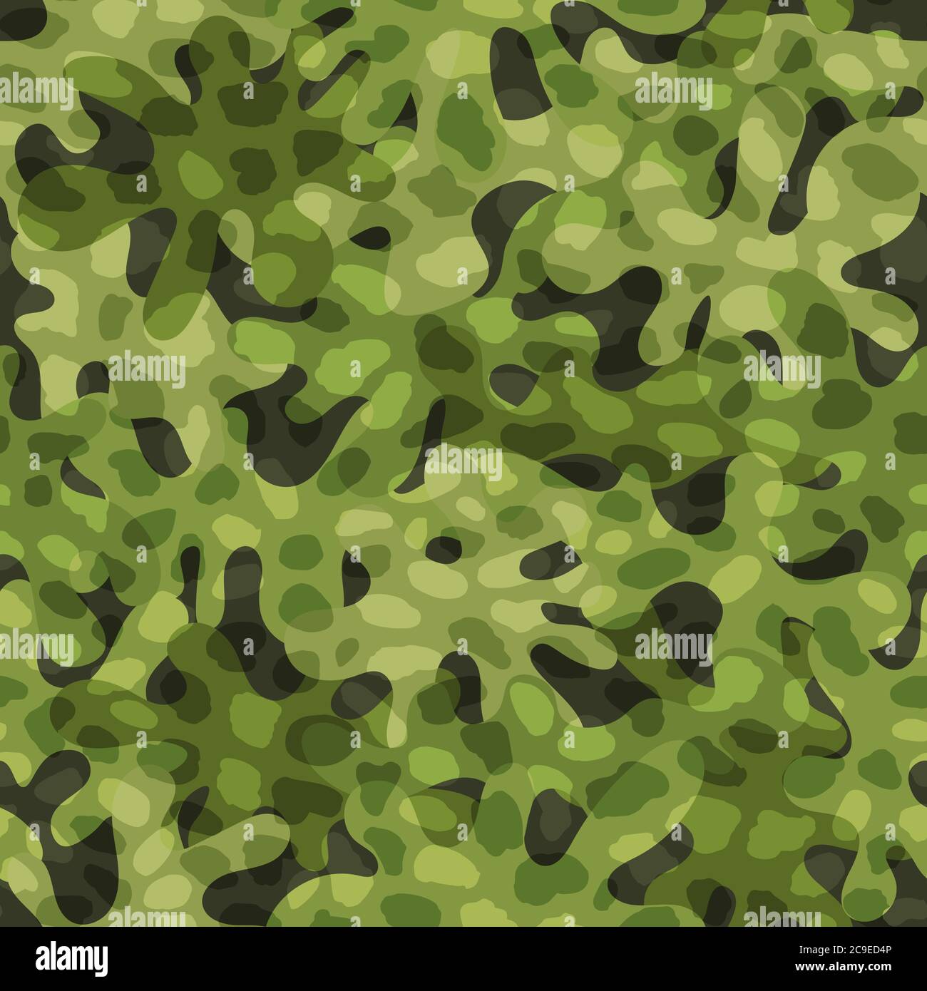 Woodland camouflage pattern background seamless vector illustration ...