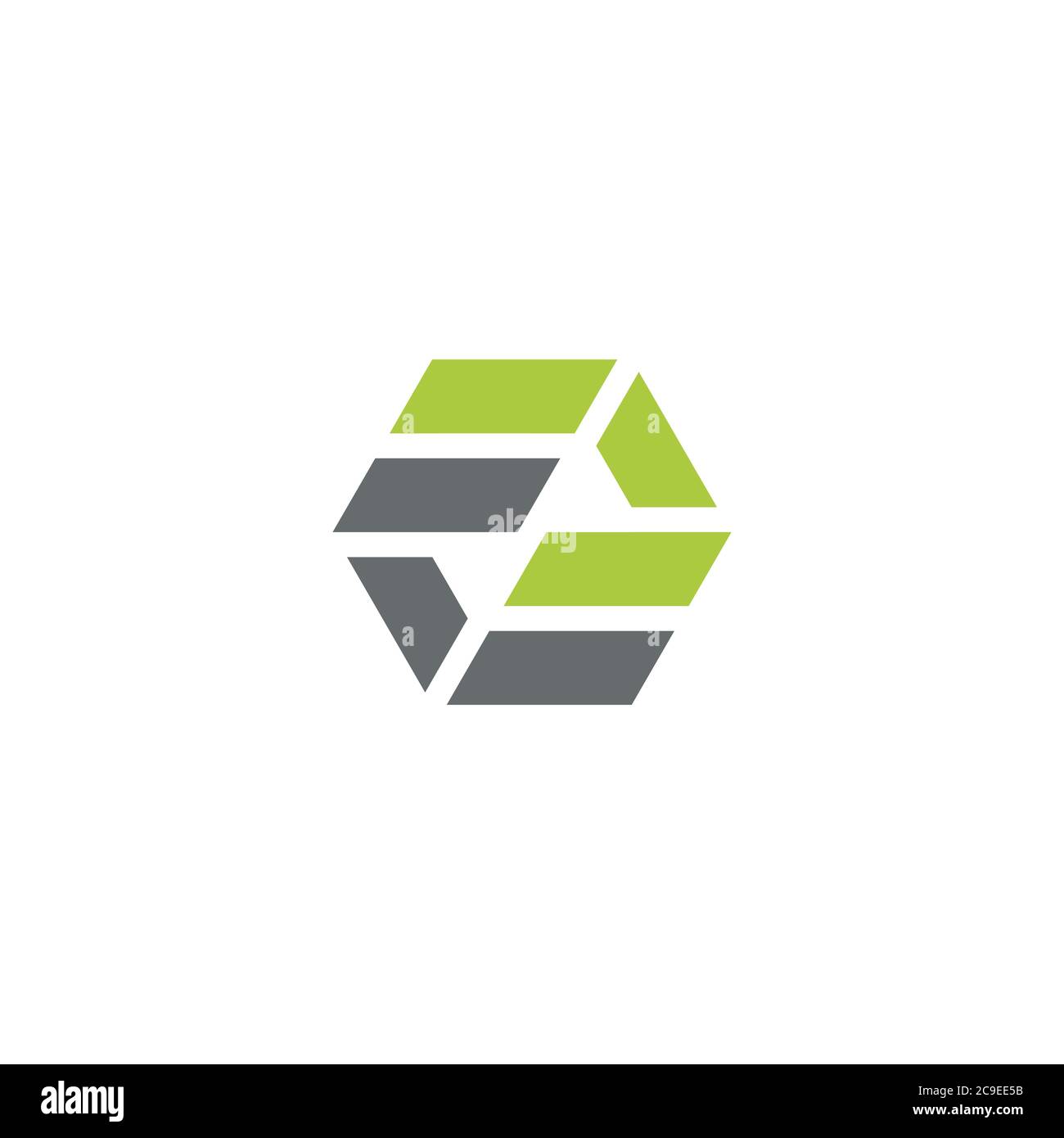 Letter C and Hexagon logo / icon design Stock Vector Image & Art - Alamy