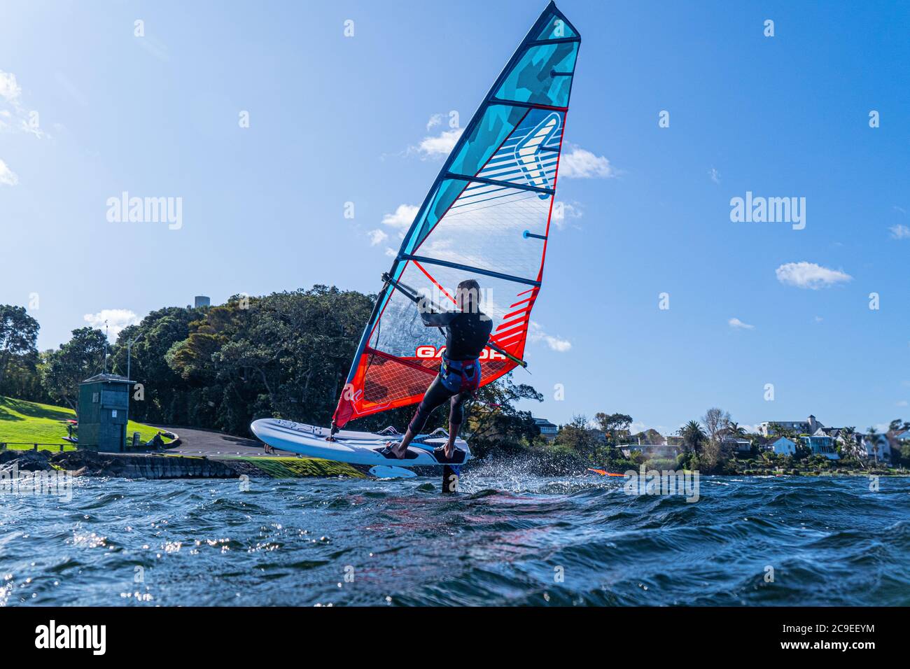 Hydrofoil windsurfing hires stock photography and images Alamy