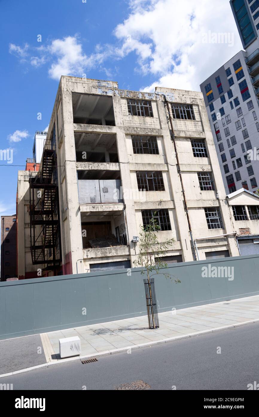 Deindustrialisation old industry decline Wet Dock waterfront, Ipswich