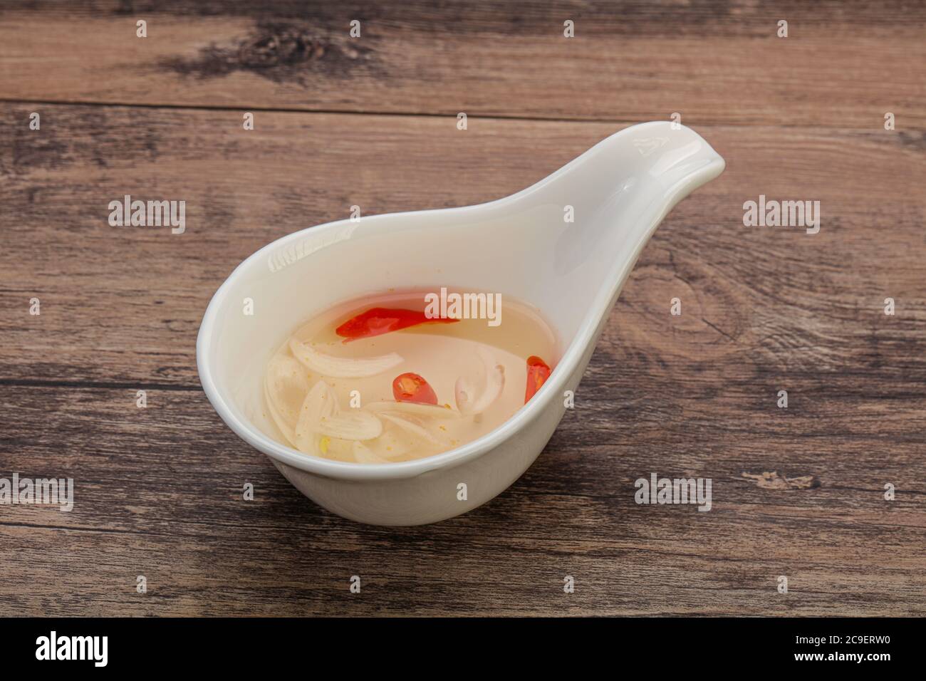 Vietnamese vinegar sauce with chili and garlic Stock Photo Alamy
