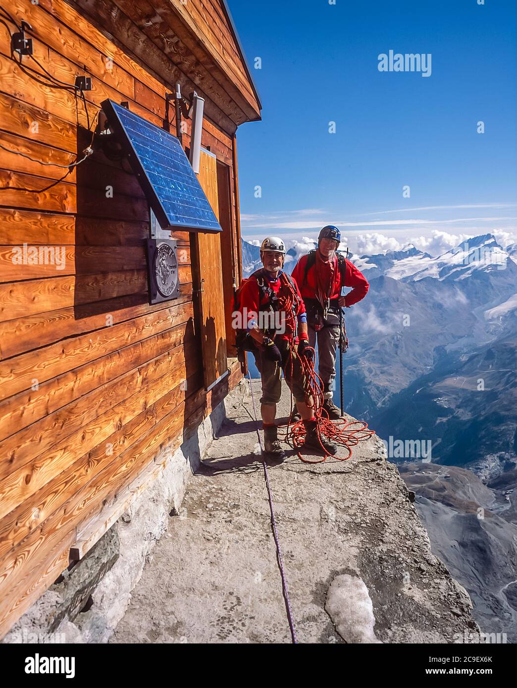 This is what it look like climbing on the iconic mountain of the