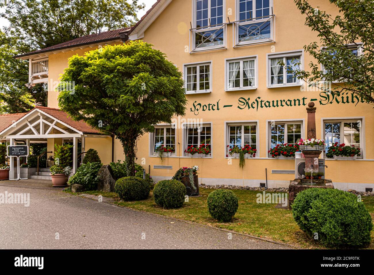 Hotel Mühle in Binzen, Germany Stock Photo