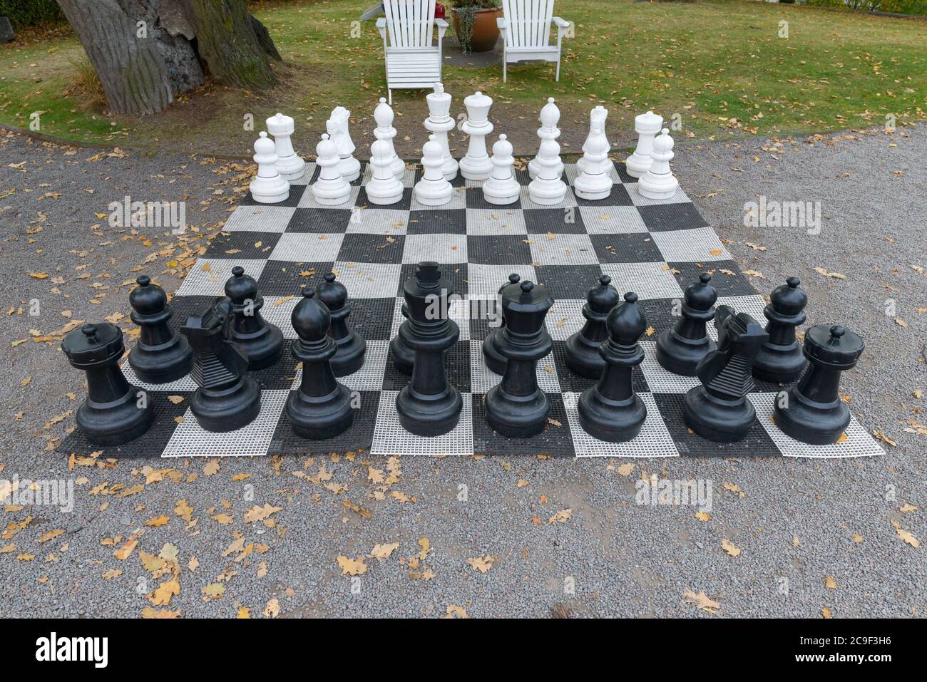 Turkey, Belek - May 20, 2019. Papilon Zeugma Hotel. Playing Outdoor Chess  Large Chess Pieces. Mother and Daughter Stock Video - Video of baby, dress:  160137023