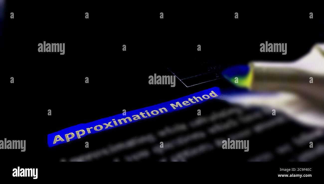 Approximation symbol hi-res stock photography and images - Alamy