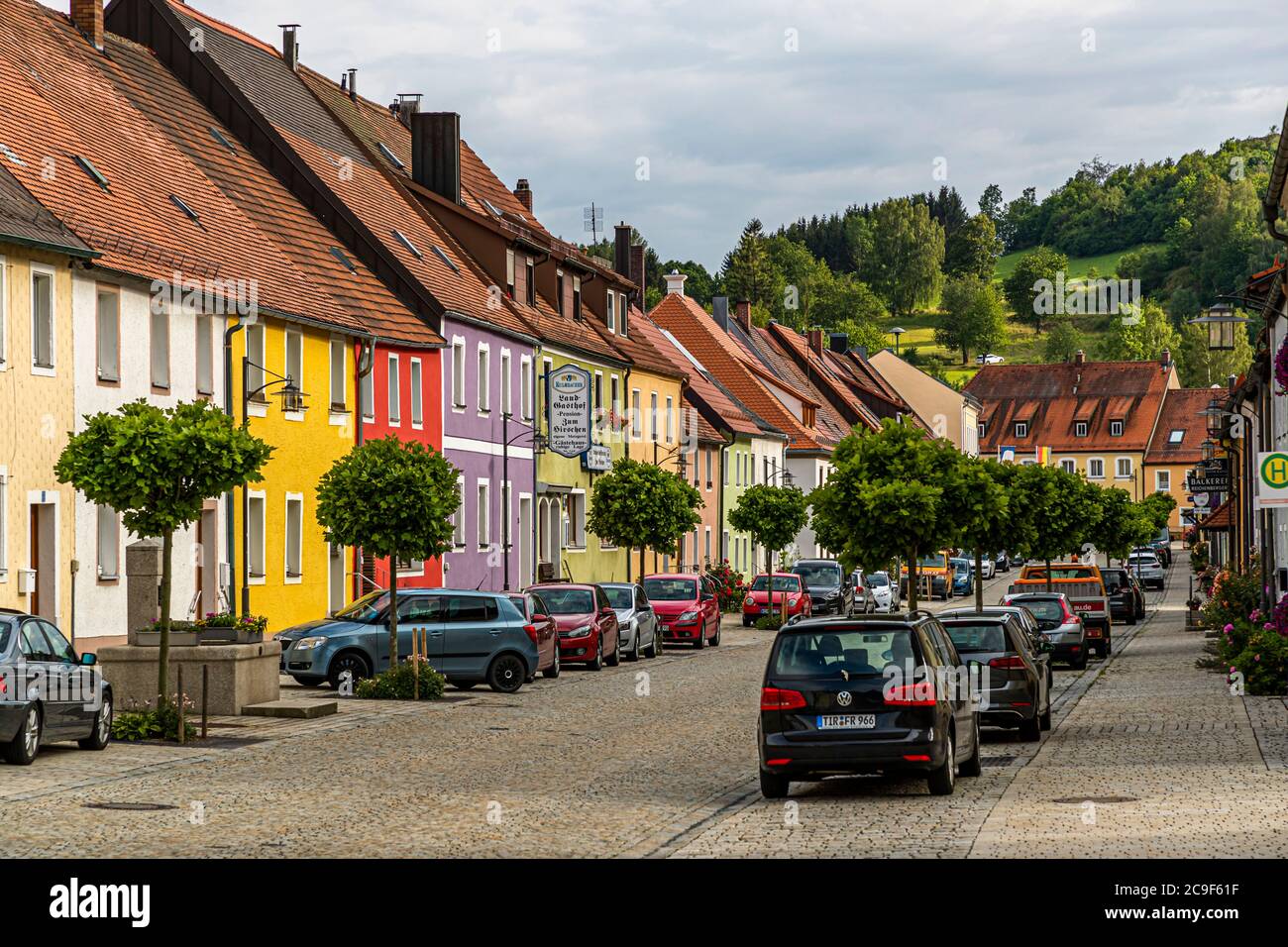 The Bavarian village Waldeck. KemnathWaldeck, Germany Stock Photo Alamy