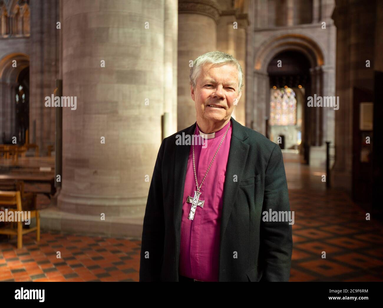 Vennture Hereford. The Right Reverend Richard Frith, Bishop of Hereford. Stock Photo