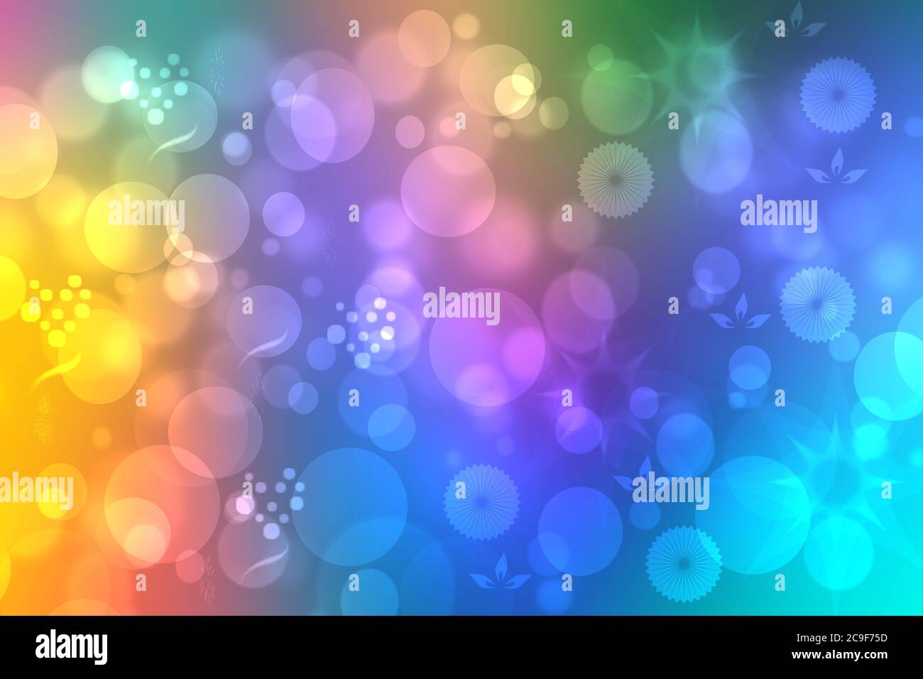 Rainbow Background Abstract Fresh Delicate Pastel Vivid Colorful Fantasy Rainbow Background Summer Texture With Defocused Bokeh Lights Beautiful Lig Stock Photo Alamy