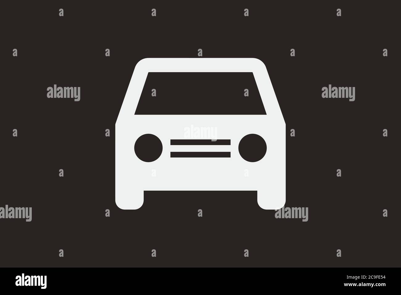 Car Icon, Car Vector Design, Illustration Eps 10 Stock Vector