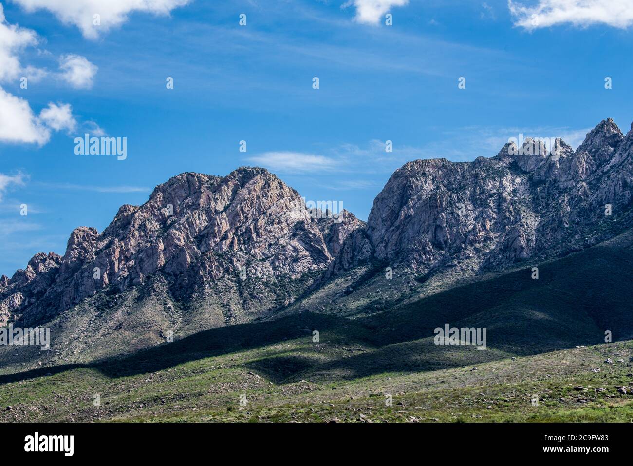 Organ Mountains of New Mexico, #8266 Stock Photo