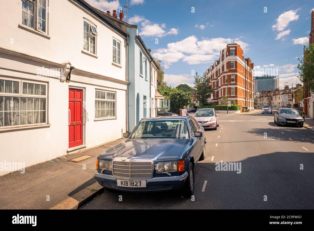 Mercedes road street hi-res stock photography and images - Alamy