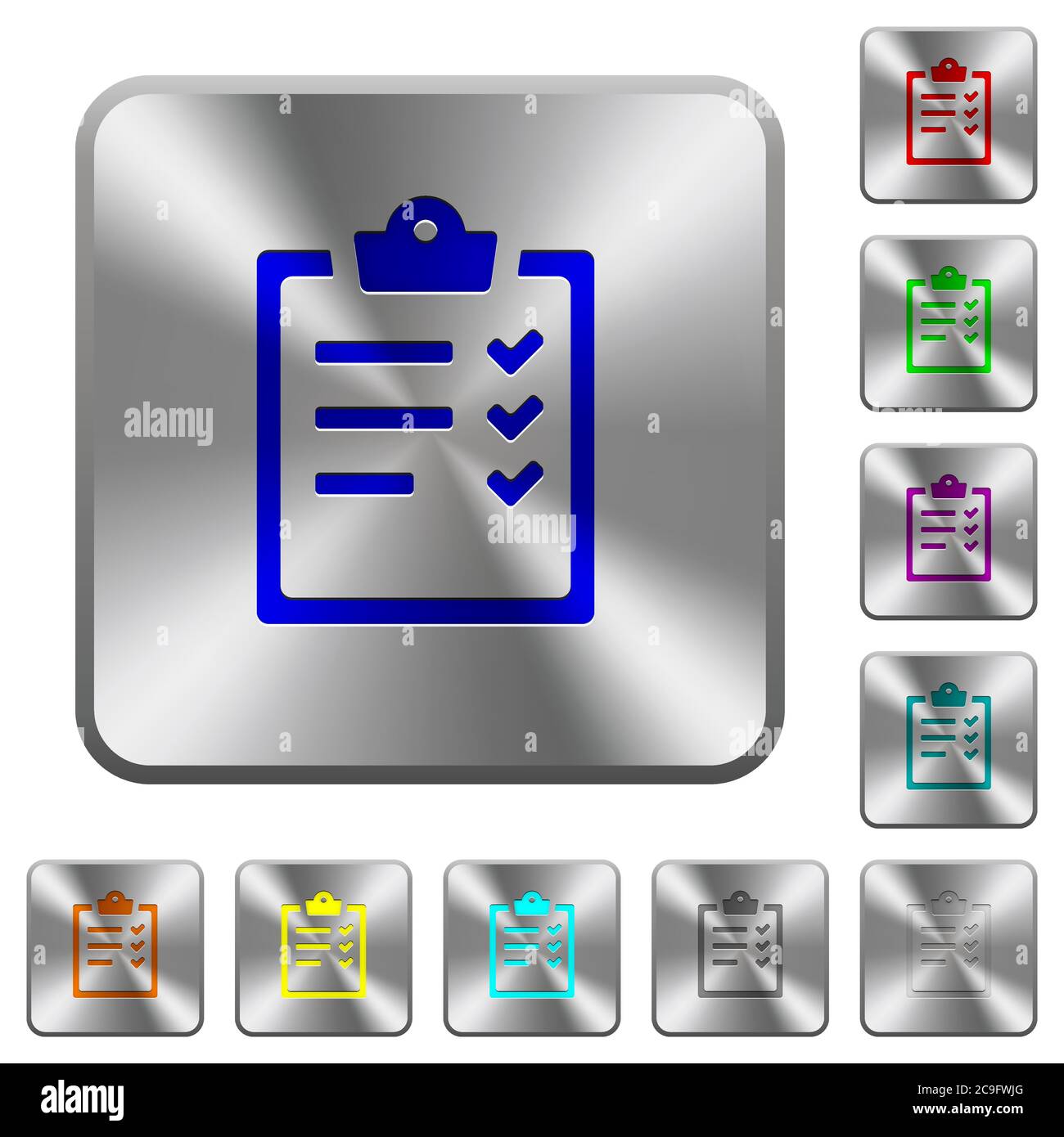 Blue green gradient clipboard task hi-res stock photography and images ...