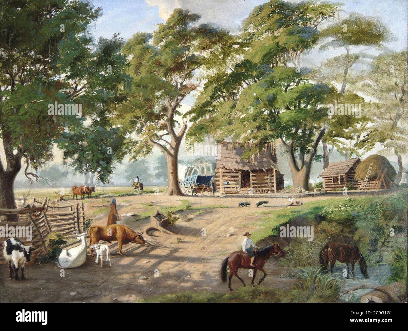 Iwonski-Cabin. Stock Photo