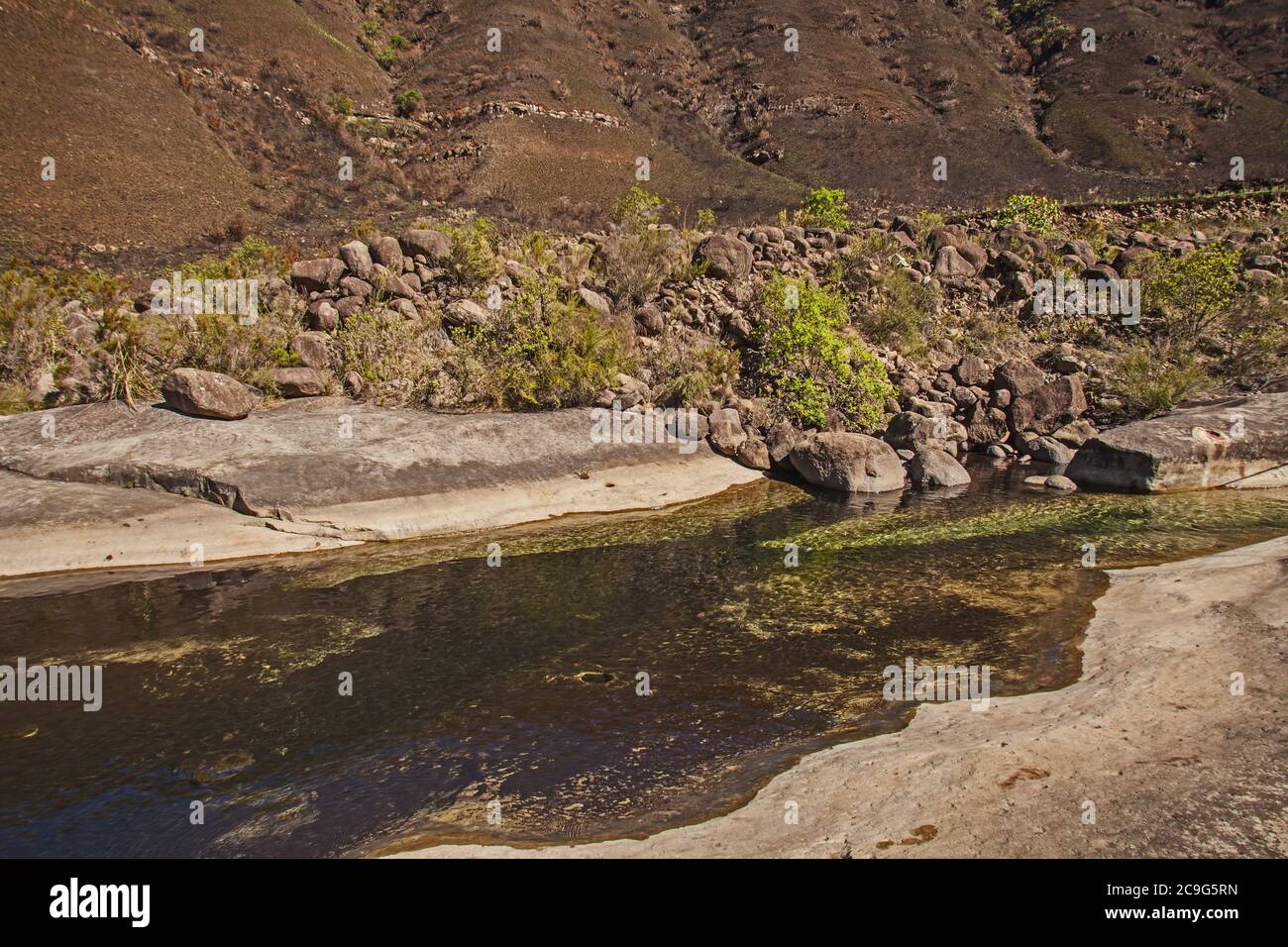 The Marble Baths, Injisuthi. Drakensberg 7911 Stock Photo Alamy