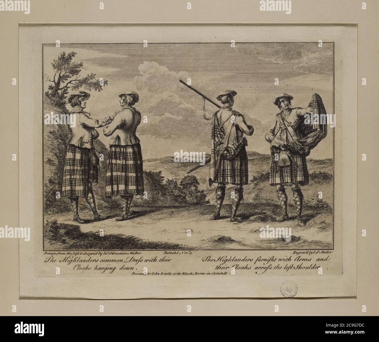 Jacobite broadside - Highlanders Common Dress and The Highlanders ...