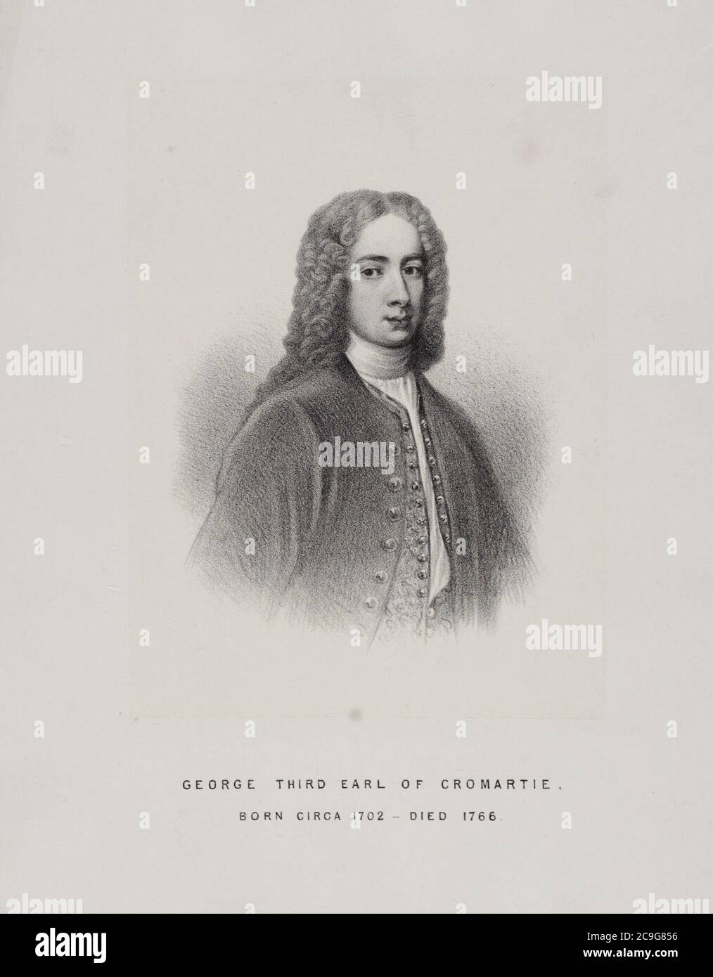 Jacobite broadside - George, 3rd Earl of Cromartie (1702- 1766 Stock ...