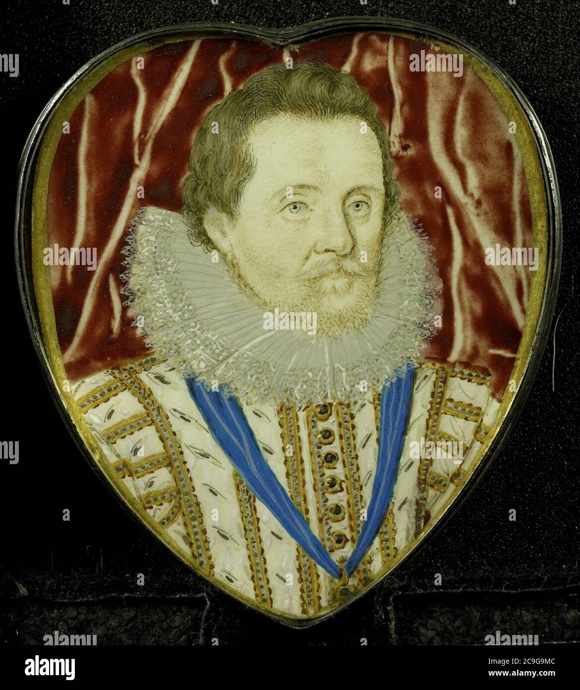 Jacobus I (1566-1625), koning van Engeland Stock Photo