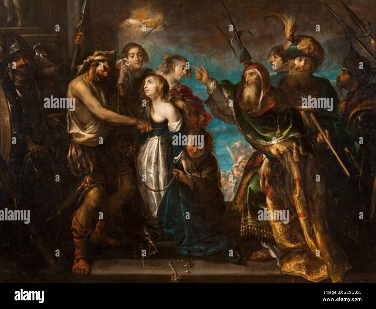 Martyrdom of st catherine hi-res stock photography and images - Alamy