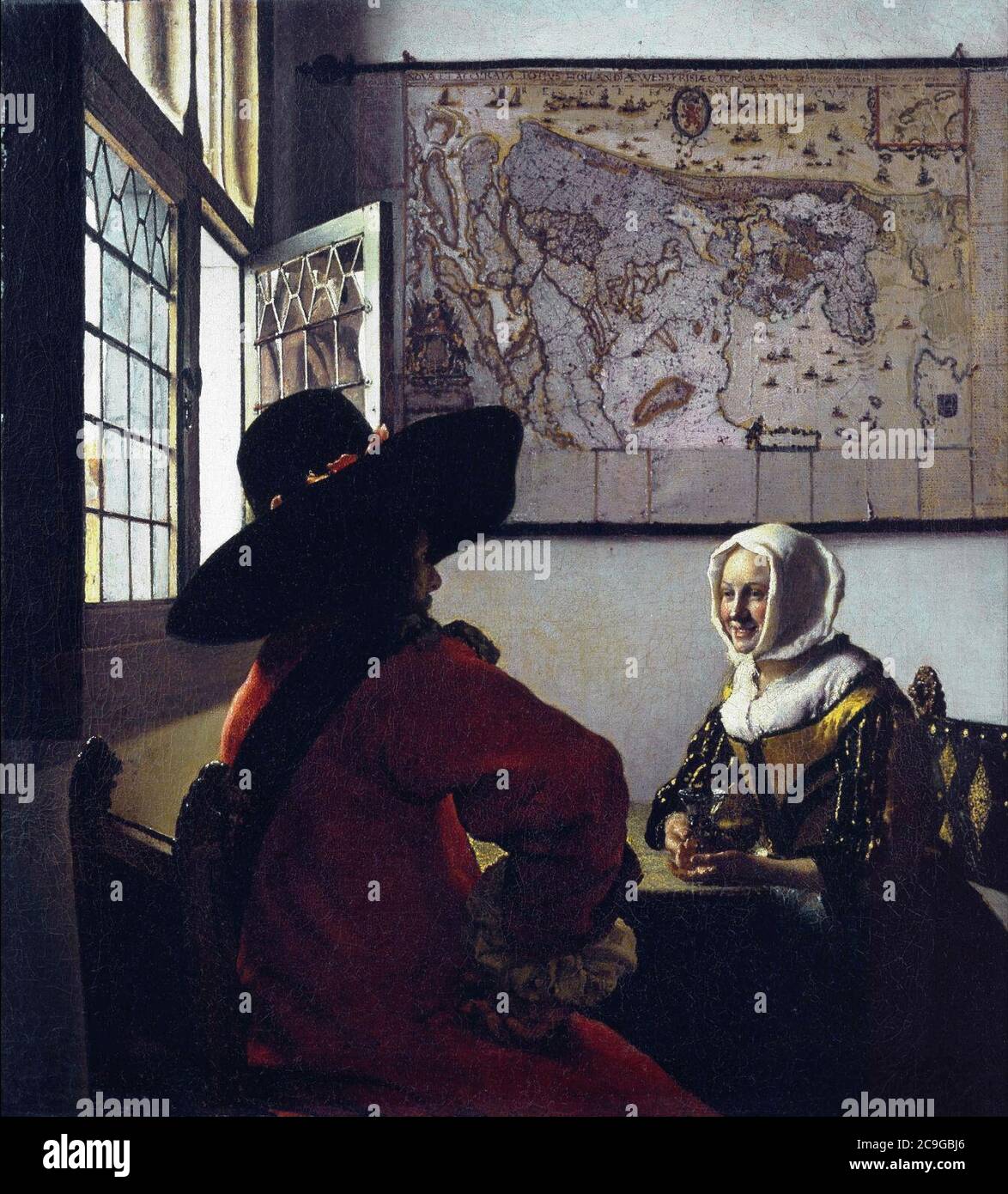 Jan Vermeer van Delft 023. Stock Photo