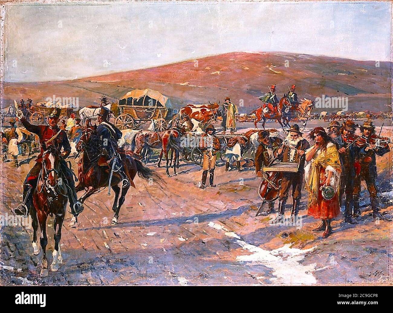 Jan Styka Panorama Siedmiogrodzka Stock Photo Alamy