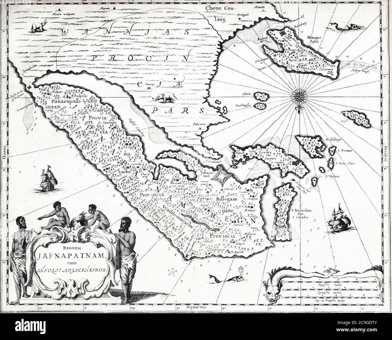 Jaffna kingdom 1619 Stock Photo Alamy