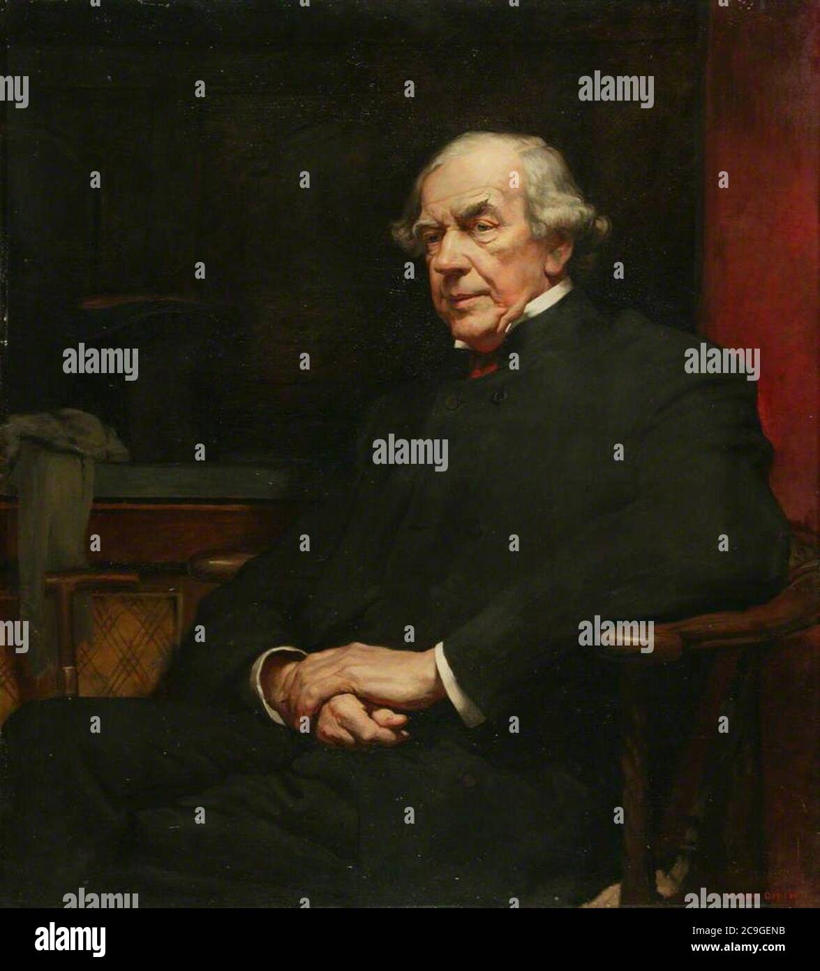 James Staats Forbes by William Orpen, 1900. Stock Photo