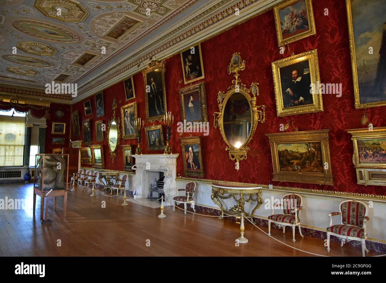 The Great Hall, Harewood House, West Yorkshire Stock Photo - Alamy