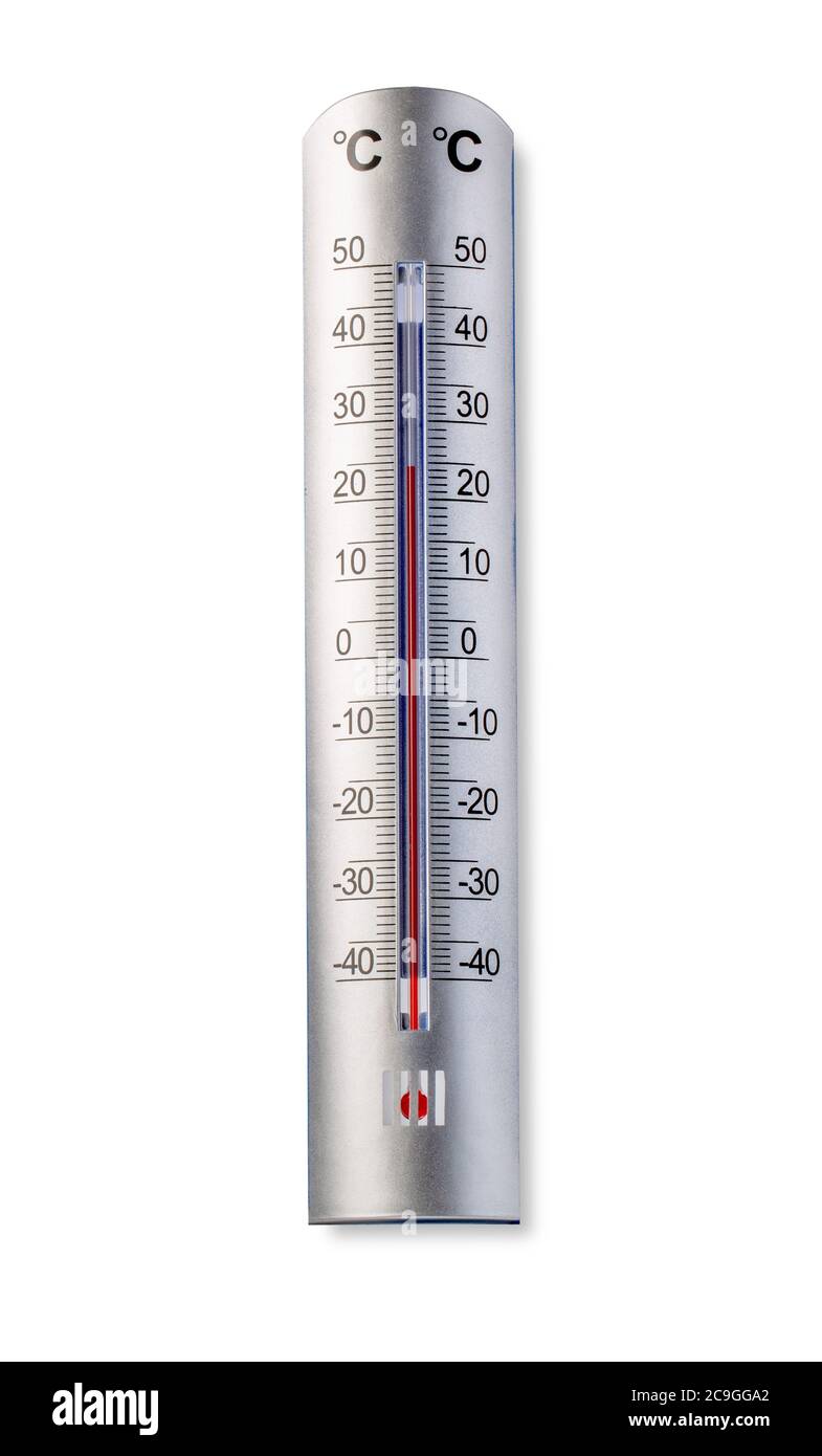 thermometer isolated on white background with clipping path Stock Photo ...