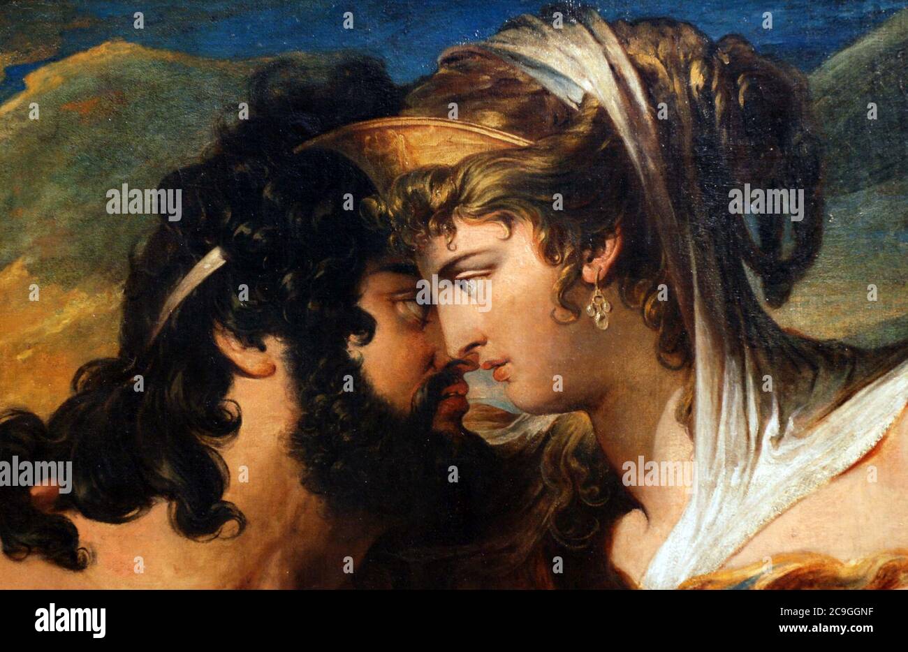 James Barry - Jupiter and Juno on Mount Ida (detail Stock Photo 
