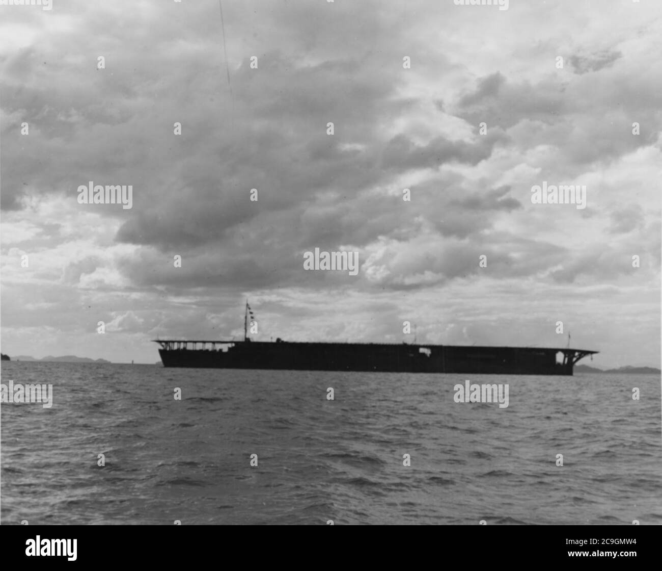 Hosho aircraft carrier Black and White Stock Photos & Images - Alamy