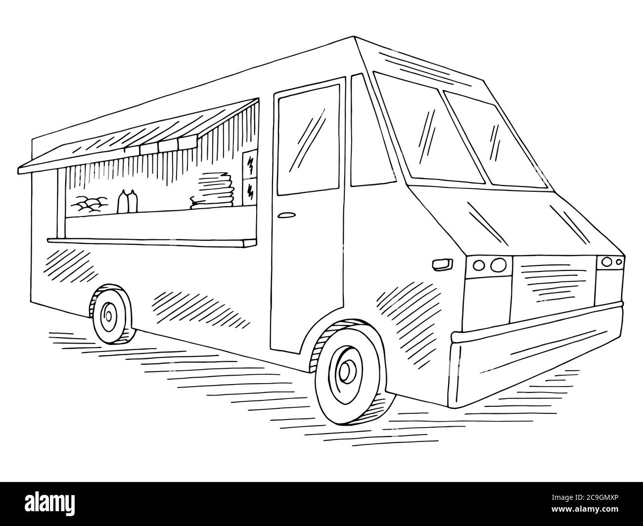 Food Truck Outline