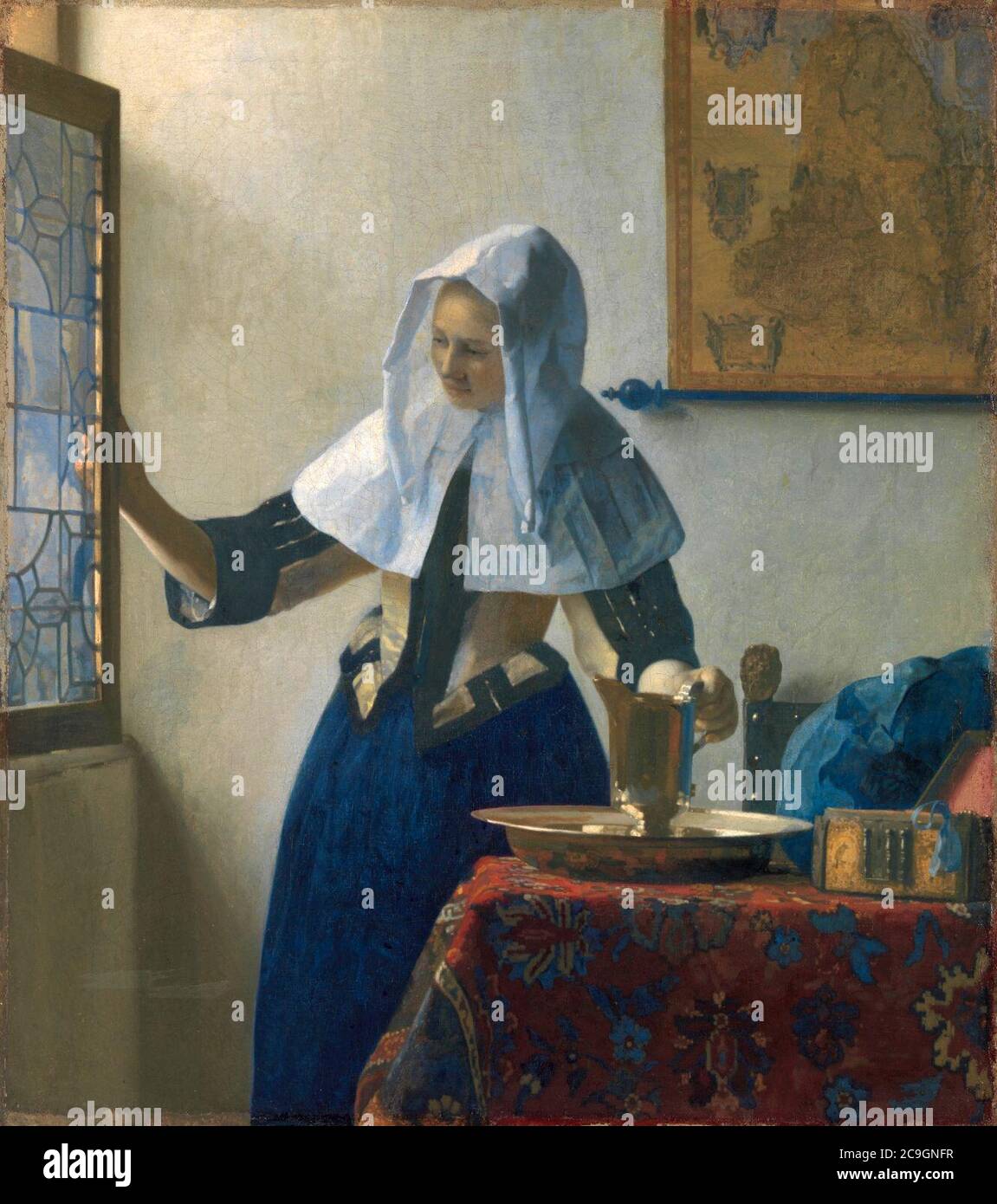 Jan Vermeer van Delft 019. Stock Photo