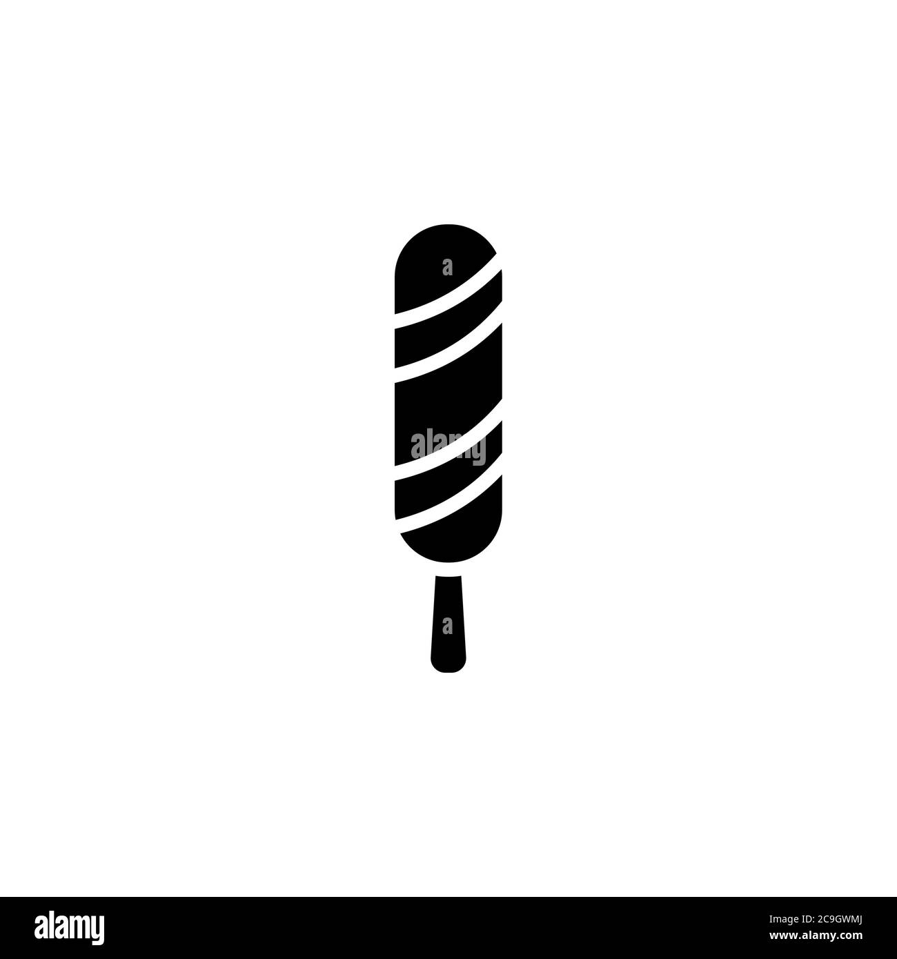 Ice lolly, ice cream icon. Simple sign, logo Stock Vector Image & Art