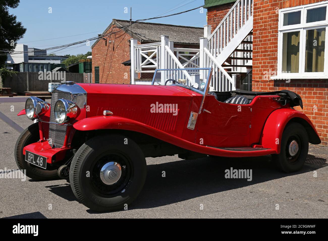 Railton Terraplane (1934). Brooklands Museum reopens after Covid19