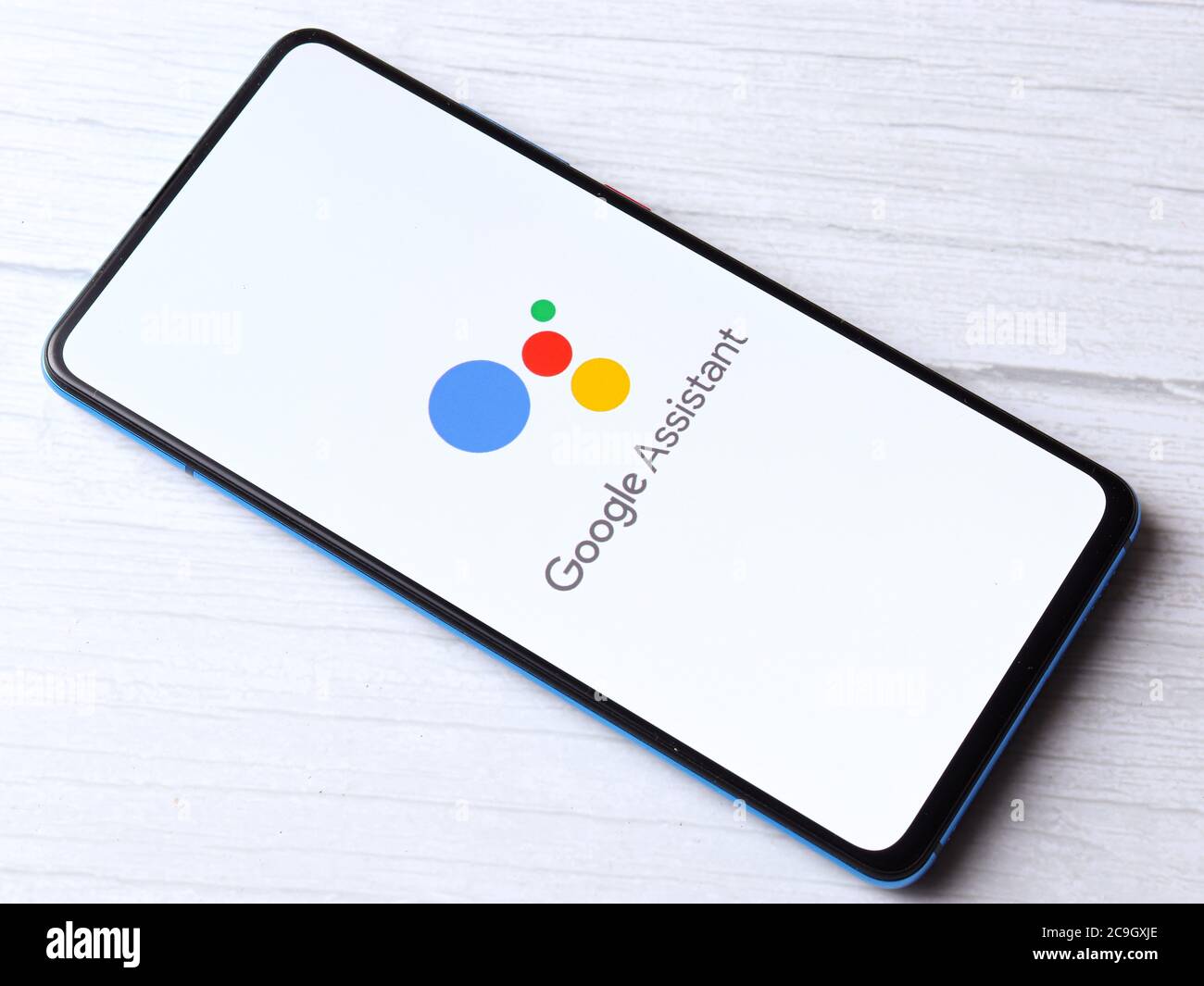 Assam, india July 28, 2020 Google assistance an artificial