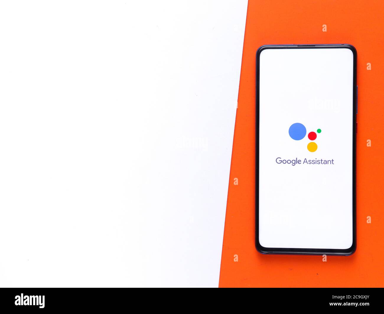 Assam, india July 28, 2020 Google assistance an artificial