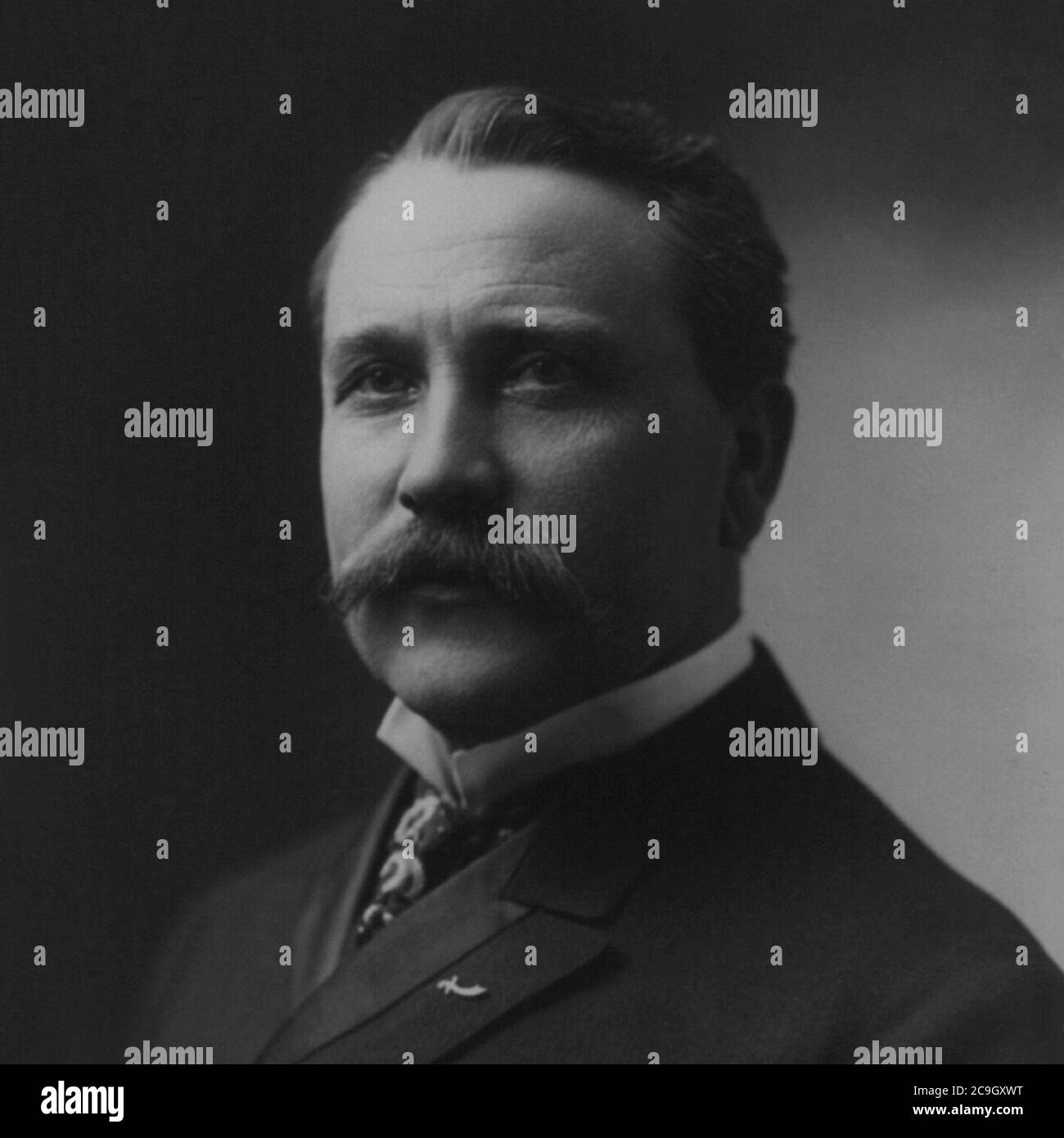 James Ole Davidson, 1906 portrait Stock Photo Alamy