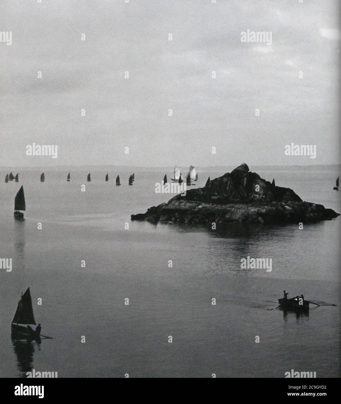 Jacques de Thézac Rocher du Flimiou Stock Photo Alamy