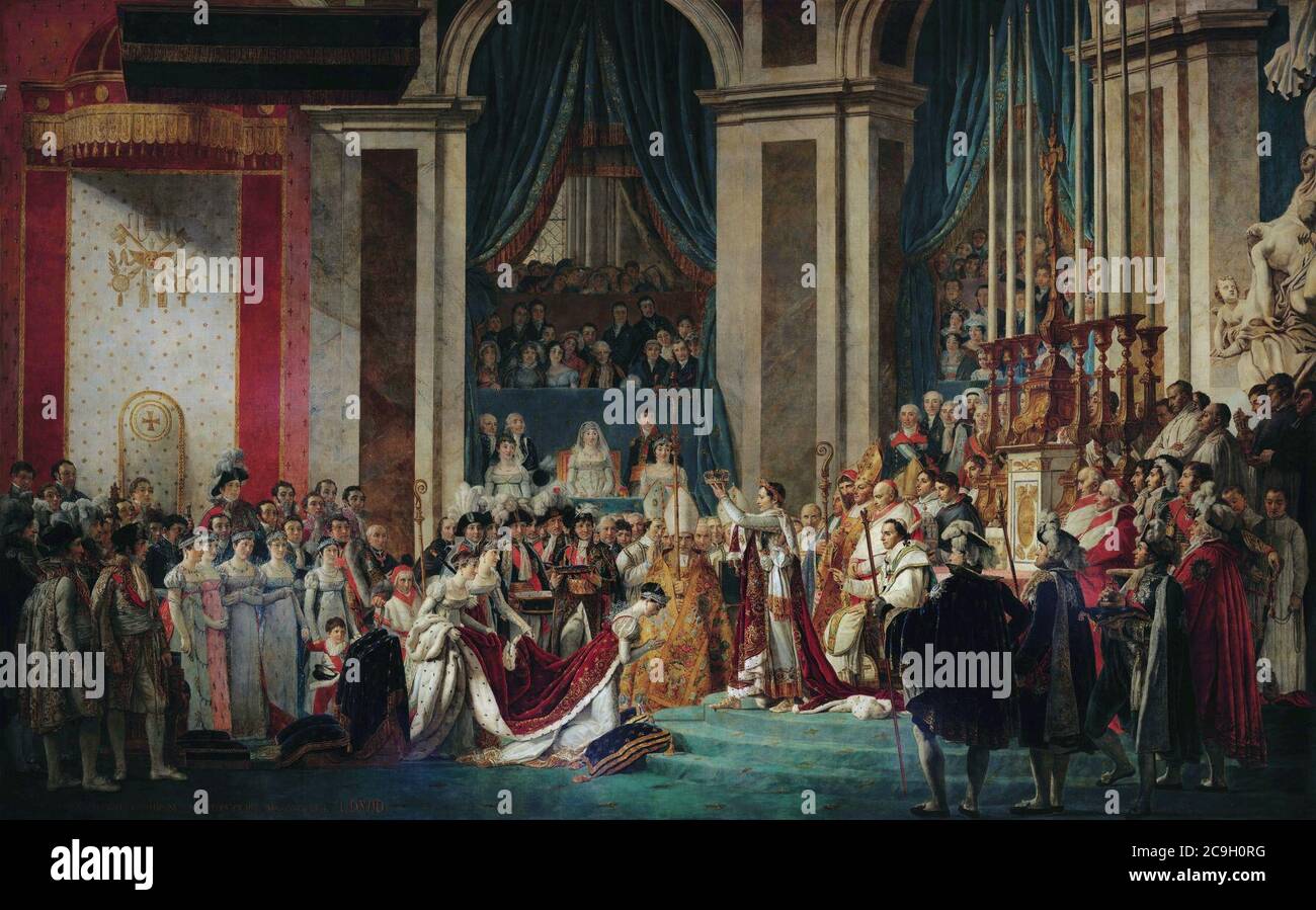Figurines Plates MHSP Le Sacre De Napoléon X2 - Métal, Premier Empire, Occasion