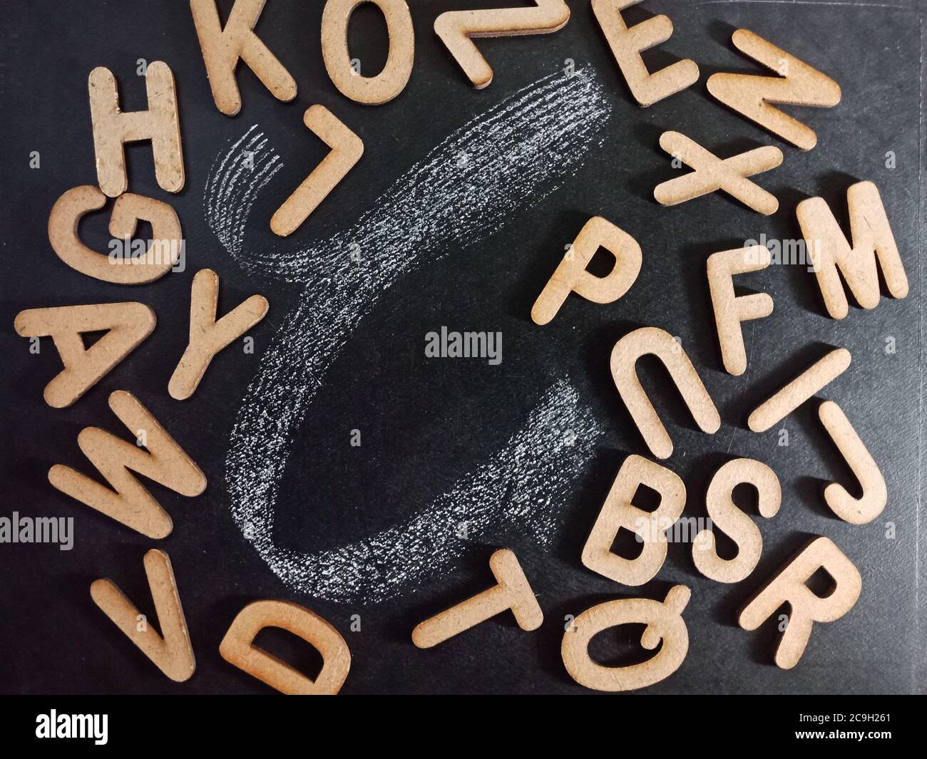 English alphabet letter C displaying with all alphabetic text ...