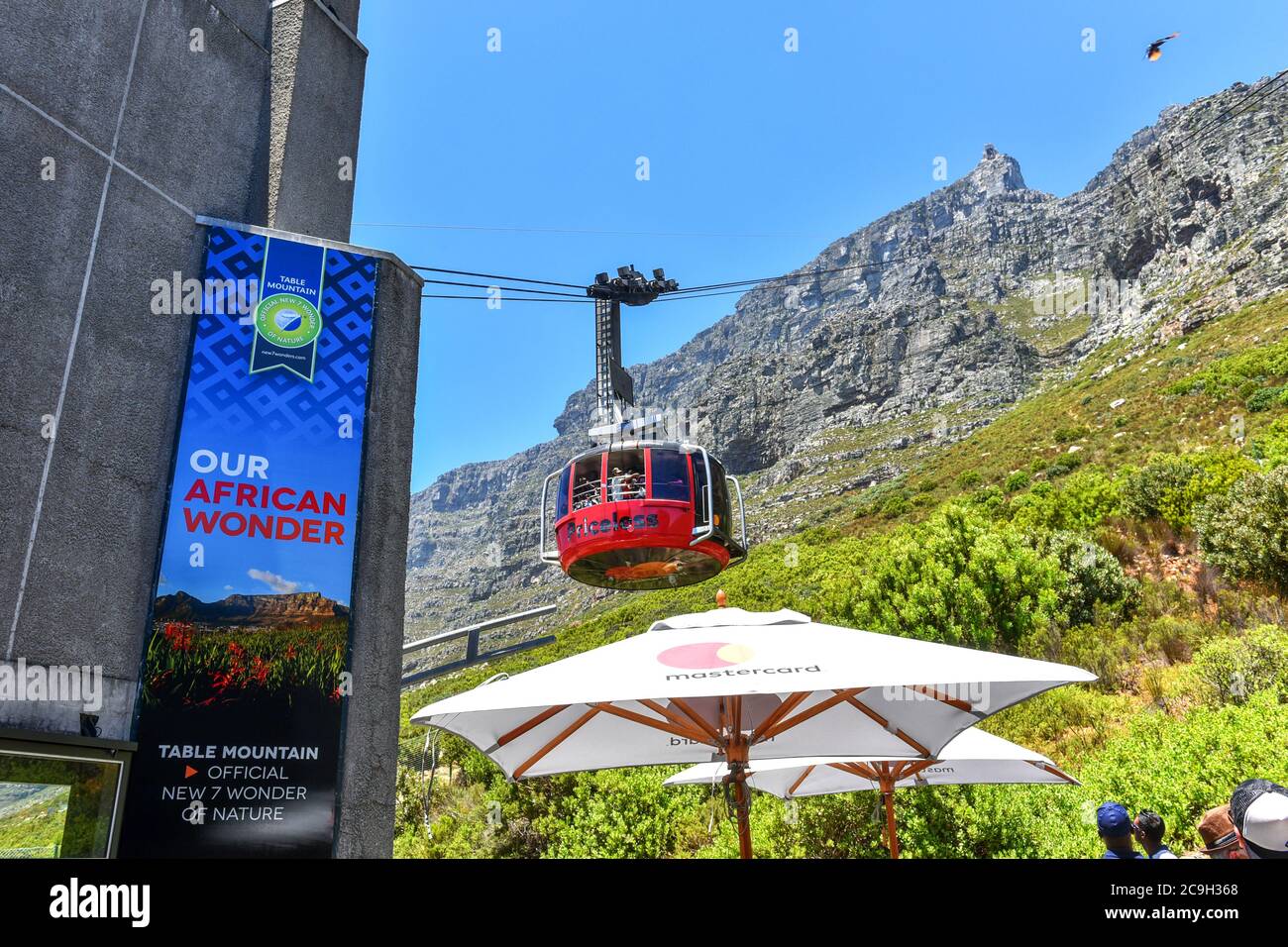 Table Mountain Cable Car, Cape Town, Western Cape, South Africa Stock