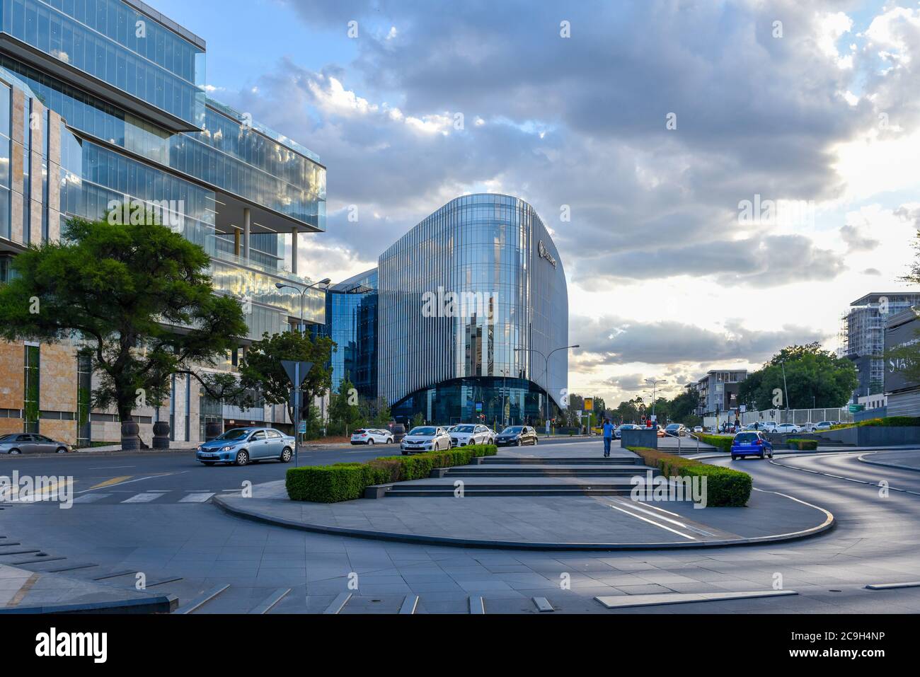 Discovery HQ in Sandton, Johannesburg , South Africa Stock Photo